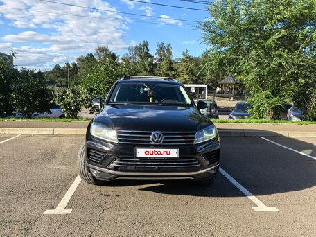 2015 Volkswagen Touareg II Рестайлинг, чёрный, 2999999 рублей, вид 2