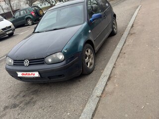 1999 Volkswagen Golf IV, синий, 250000 рублей, вид 2