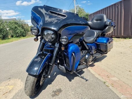 2022 Harley-Davidson Electra Glide, синий, 1599000 рублей, вид 4