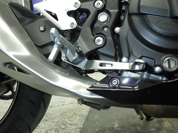 2021 Kawasaki Ninja 400, синий, 650000 рублей - вид 15