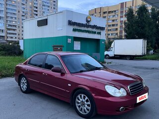 2004 Hyundai Sonata IV (EF) Рестайлинг, красный, 265000 рублей, вид 1