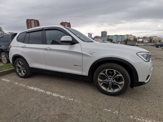 2014 BMW X3 20i xDrive II (F25) Рестайлинг, белый, 2800000 рублей, вид 1
