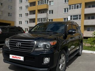 2014 Toyota Land Cruiser 200 Series Рестайлинг 1, чёрный, 3549000 рублей, вид 1