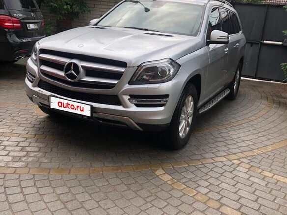 2013 Mercedes-Benz GL-Класс 350 II (X166), серебристый, 2400000 рублей - вид 1