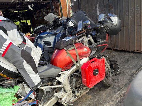 2009 Yamaha FZ6, оранжевый, 550000 рублей, вид 2
