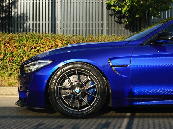 2018 BMW M4 Competition Package F82/F83 Рестайлинг, синий - вид 14