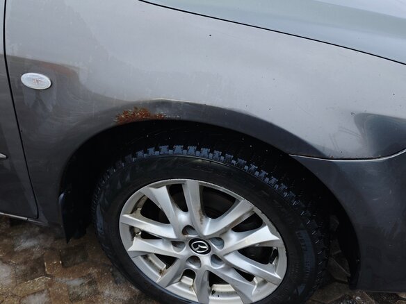 2007 Mazda 6 I (GG) Рестайлинг, серый, 300000 рублей - вид 8