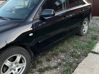 2008 Mazda 3 I (BK) Рестайлинг, чёрный, 430000 рублей, вид 2