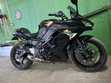 2021 Kawasaki Ninja 650, чёрный, 850000 рублей, вид 1