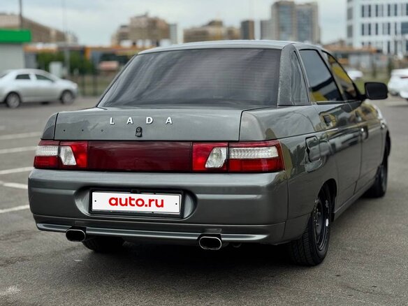 2011 Lada (ВАЗ) 2110 Богдан, серый, 260000 рублей - вид 6