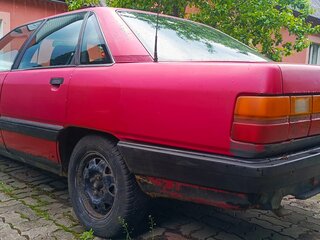 1989 Audi 100 III (C3) Рестайлинг, красный, 120000 рублей, вид 3