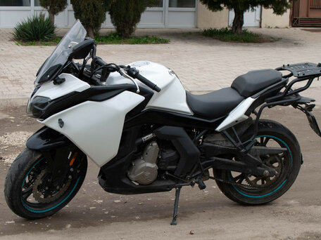 2021 CFMoto 400GT, белый, 460000 рублей, вид 3