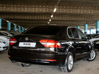 2013 Skoda Superb DSG II Рестайлинг, коричневый, 1199000 рублей, вид 3
