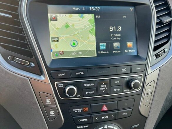 2016 Hyundai Santa Fe III Рестайлинг, белый, 2000000 рублей - вид 6