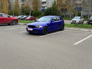 2007 BMW 1 серии 120i I (E81/E82/E87/E88) Рестайлинг, синий, 670000 рублей, вид 3