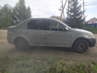 2007 Renault Logan I, серый, 170000 рублей, вид 2