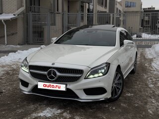 2017 Mercedes-Benz CLS 350 BlueTEC II (C218) Рестайлинг, белый, 3650000 рублей, вид 2