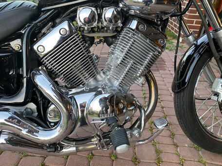 1999 Yamaha XV535 Virago, чёрный, 399990 рублей, вид 2