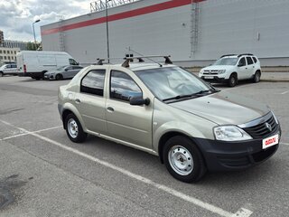 2011 Renault Logan I Рестайлинг, бежевый, 330000 рублей, вид 3