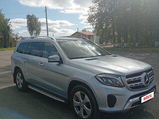 2016 Mercedes-Benz GLS 500 I (X166), серебристый, 3450000 рублей, вид 3