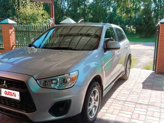 2013 Mitsubishi ASX I, серебристый, 1100000 рублей, вид 2