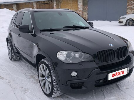 2008 BMW X5 3.0sd II (E70), чёрный, 1750000 рублей, вид 3