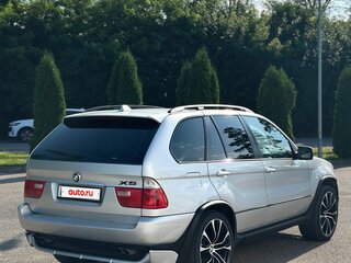 2005 BMW X5 4.4i I (E53) Рестайлинг, серебристый, 1200000 рублей, вид 5