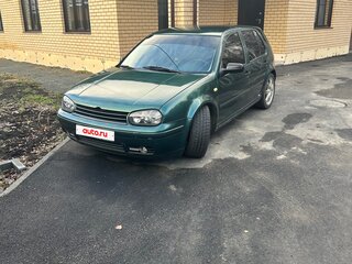 1999 Volkswagen Golf IV, зелёный, 235000 рублей, вид 1