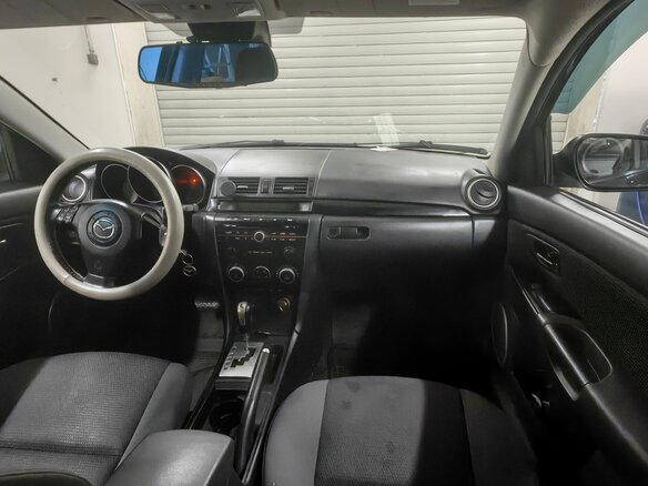 2008 Mazda 3 I (BK) Рестайлинг, чёрный, 650000 рублей - вид 5