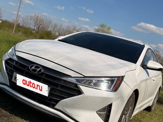 2018 Hyundai Elantra VI (AD) Рестайлинг, белый, 1450000 рублей, вид 2