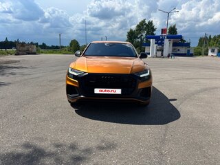 2018 Audi Q8 55 TFSI I (4M), оранжевый, 5500000 рублей, вид 1