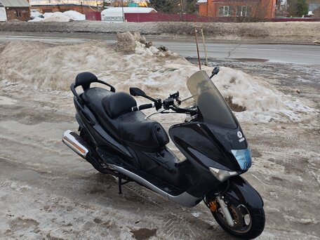2006 Yamaha Majesty 125/180, чёрный, 130000 рублей, вид 2