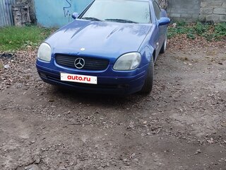 1999 Mercedes-Benz SLK-Класс 230 I (R170), синий, 900000 рублей, вид 2