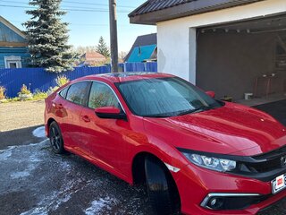 2021 Honda Civic X Рестайлинг, красный, 1700000 рублей, вид 3