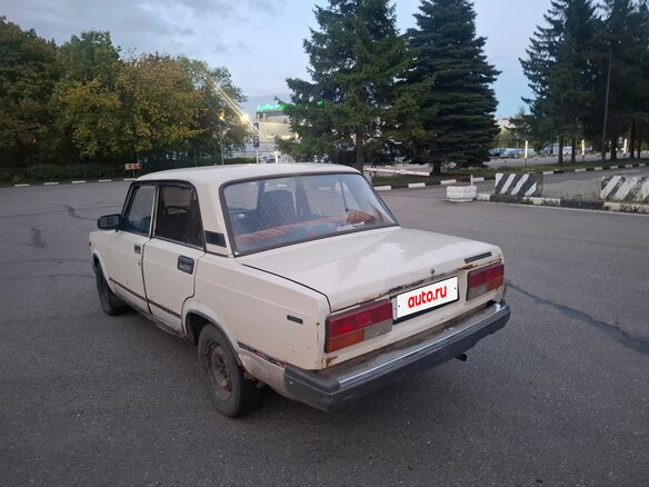 1996 Lada (ВАЗ) 2107, бежевый - вид 6