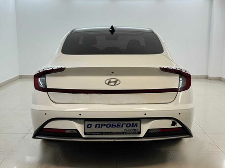 2021 Hyundai Sonata VIII (DN8), жёлтый, 1240000 рублей, вид 3
