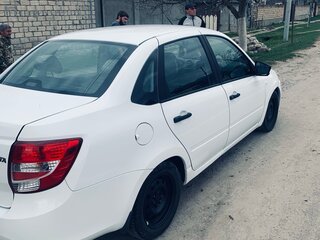 2018 Lada (ВАЗ) Granta I, белый, 750000 рублей, вид 4