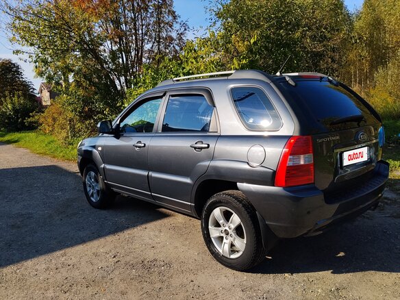 2008 Kia Sportage II, серый, 850000 рублей - вид 2