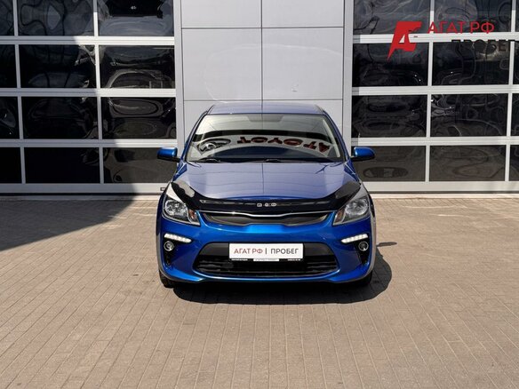 2018 Kia Rio IV, голубой, 1200000 рублей - вид 1