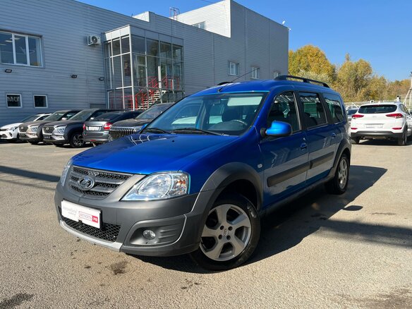 2020 Lada (ВАЗ) Largus Cross I, синий, 1060944 рублей - вид 4