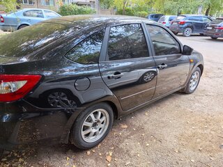 2016 Lada (ВАЗ) Granta I, чёрный, 420000 рублей, вид 2