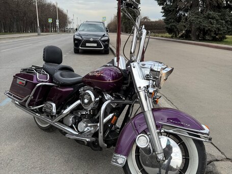 1996 Harley-Davidson Road King, фиолетовый, 827000 рублей, вид 1