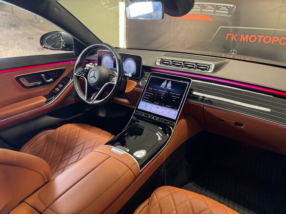 2020 Mercedes-Benz S-Класс 580 Long 4MATIC VII (W223), серый, 11390000 рублей - вид 29