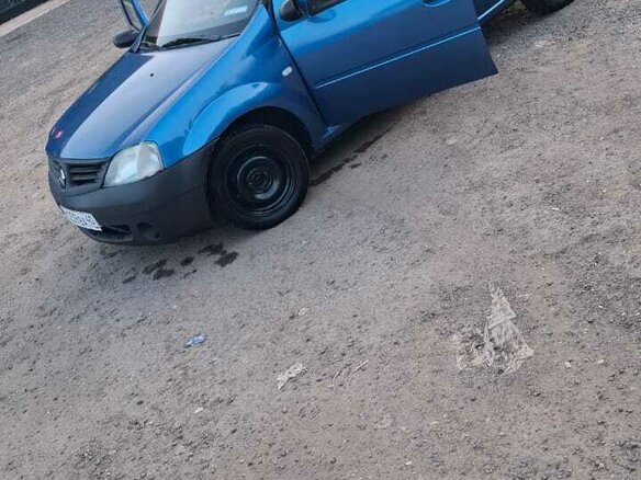 2005 Renault Logan I, синий, 220000 рублей - вид 2