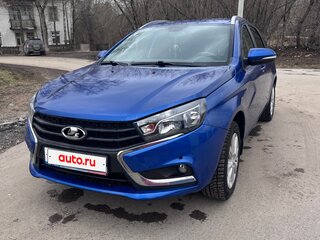 2021 Lada (ВАЗ) Vesta SW I, синий, 1130000 рублей, вид 1