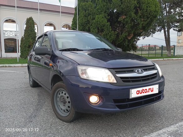 2014 Lada (ВАЗ) Granta I, синий, 395000 рублей - вид 13