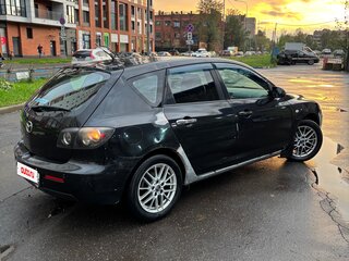 2008 Mazda 3 I (BK) Рестайлинг, чёрный, 375000 рублей, вид 4