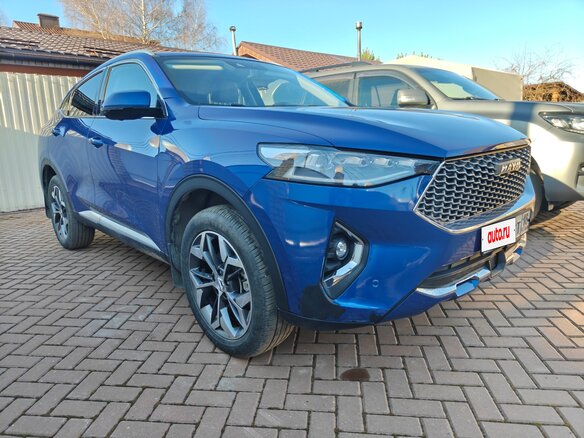 2020 Haval F7x I, синий - вид 5
