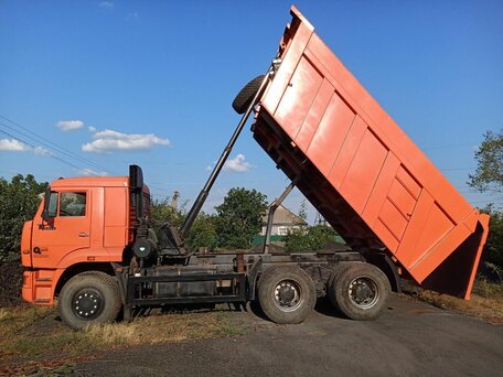 2008 КамАЗ 6520, оранжевый, 3333333 рублей, вид 2