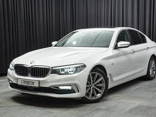 2018 BMW 5 серии 520i VII (G30/G31/G38), белый, 3690000 рублей, вид 1